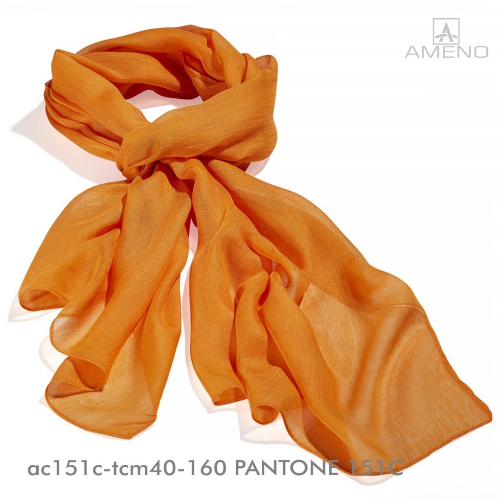 Ameno Color Orange Tørklæde Pantone 151c • Advertiesadverties