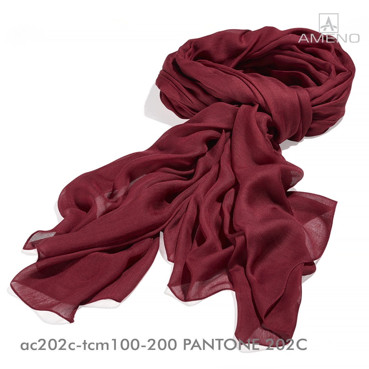 Bordeaux Burgudy Scarf In Many Sizes And Qualities In Stock Adverties